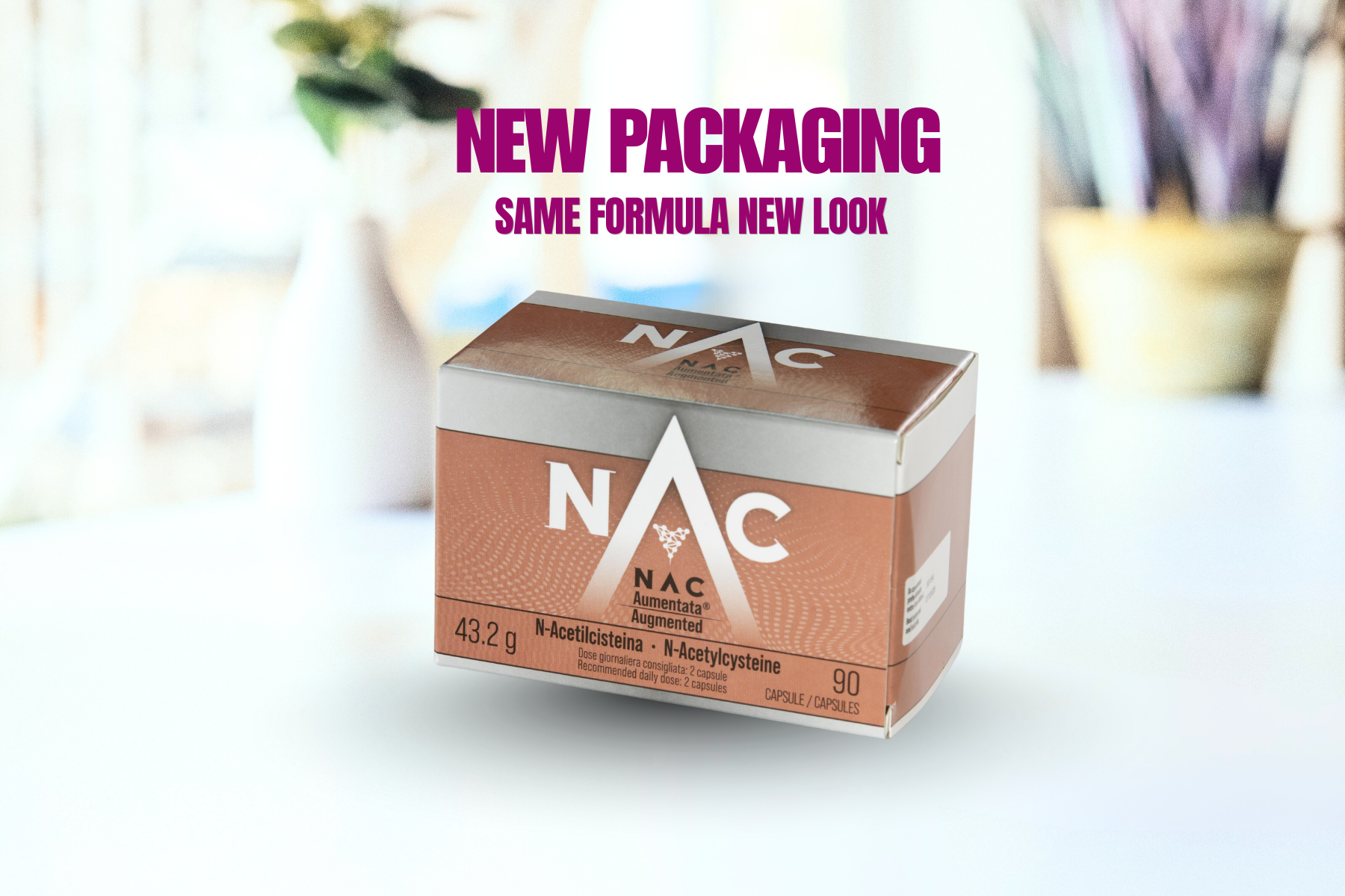 Augmented NAC Capsules – Antioxidant & Detox Support