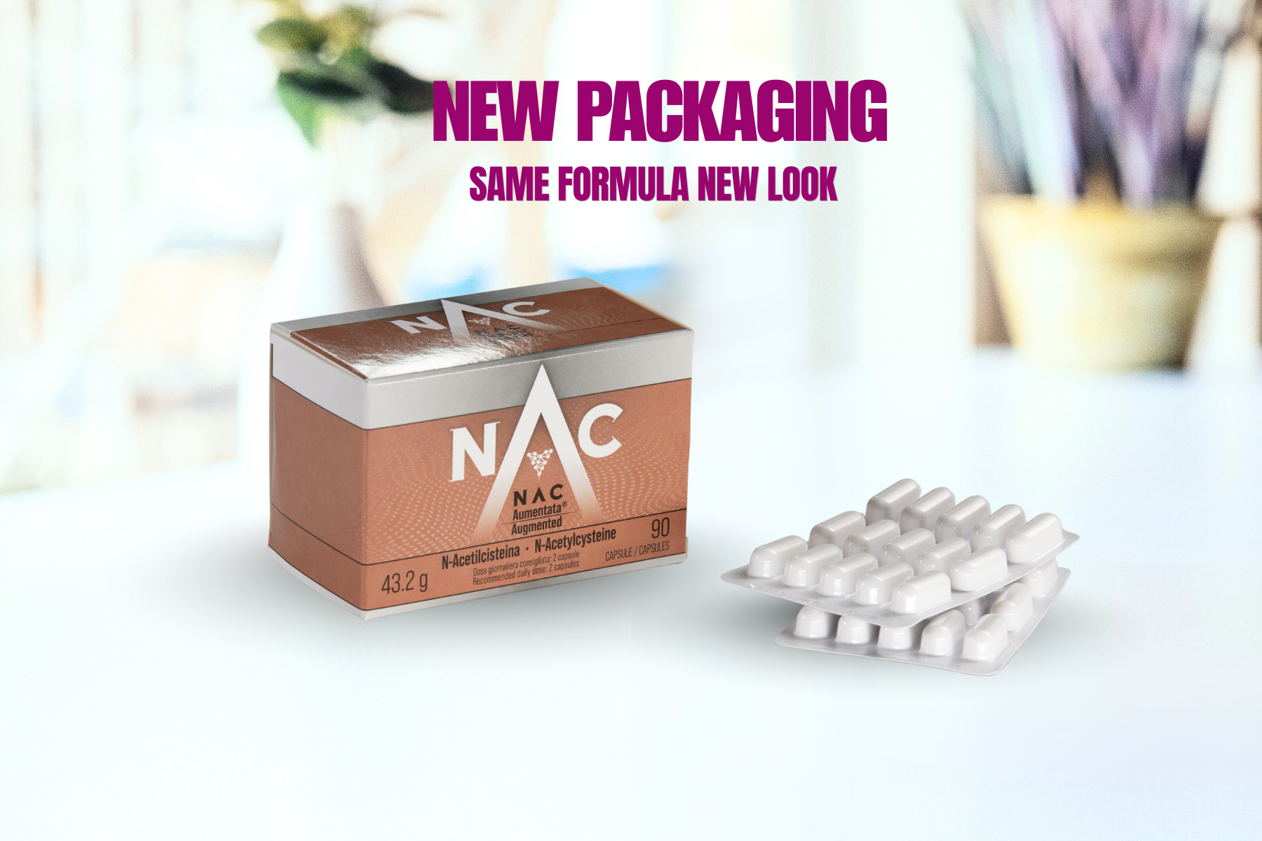 Augmented NAC Capsules – Antioxidant & Detox Support